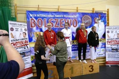Międzynarodowe zawody karate w Bolszewie - fot. Leszek Spigarski