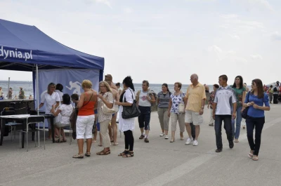 Gdynia: Masażyści mieli pełne ręce roboty