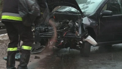 Wypadek na trasie Wejherowo – Szemud