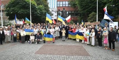 Pomorze uczciło rocznicę niepodległości Ukrainy. Padły ważne słowa o wolności
