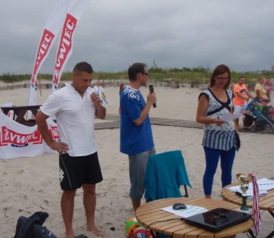 Finał III Otwartego Turnieju Piłki Siatkowej Plażowej w Helu