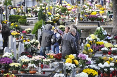 Sytuacja na cmentarzach 2012