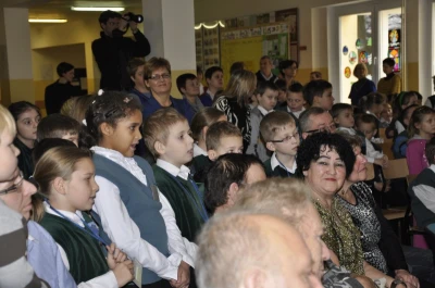 Uroczyste wręczenie wózka Marcie