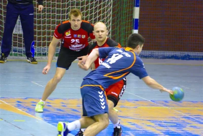 Tytani Wejherowo pokonani przez SMS ZPRP Gdańsk 27 : 32 - fot. Leszek Spigarski