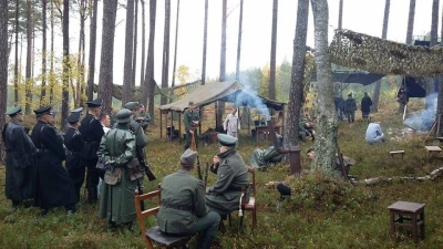 Na planie filmu Kamerdyner