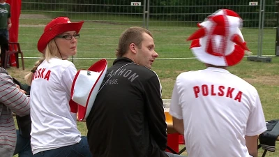 Strefa kibica w Luzinie. Mecz Polska-Czechy