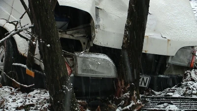 Wypadek w Łężycach. Wezwano śmigłowiec