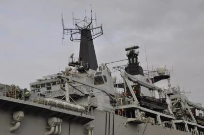 HMS Bulwark w Gdyni