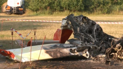 Jastarnia: Katastrofa awionetki, dwie osoby zostały ranne