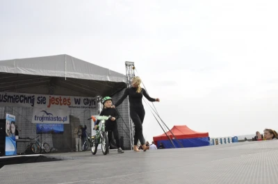 Rowerowo przy Gdyńskim Akwarium