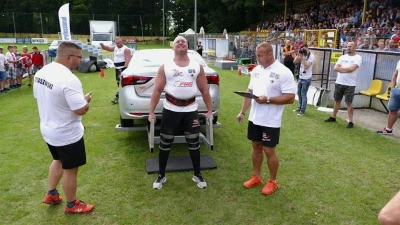 Puchar Europy Strongman Wejherowo 2017. Fot. Leszek Spigarski.