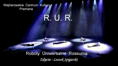 Za nami premiera R.U.R w Filharmonii Kaszubskiej