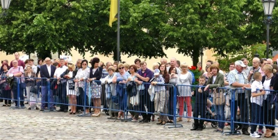Musztra paradna na Placu Jakuba Wejhera 2017. Fot. Leszek Spigarski.
