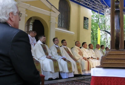 Uroczystości odpustowe na Kalwarii fot. Leszek Spigarski