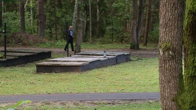 Wizyta rodzin biorących udział w Marszu Śmierci
