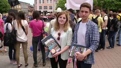 Barwny korowód przeszedł ulicami Wejherowa
