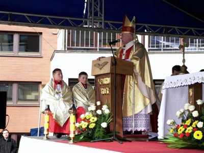 Rocznica nadania imienia Jana Pawła II Samorządowemu Gimnazjum w Bolszewie