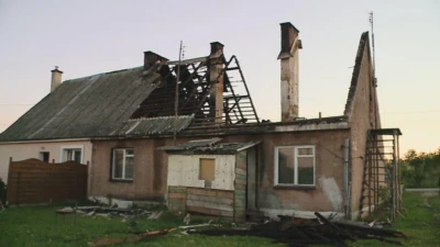 Gmina Gniewino: Śmierć w pożarze