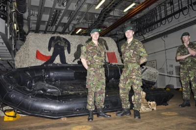 HMS Bulwark w Gdyni