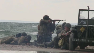 Inscenizacja główna D-Day Hel za nami