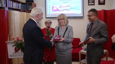 Rok działalności biblioteki powiatowej