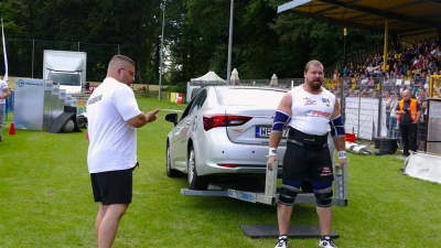 Puchar Europy Strongman Wejherowo 2017. Fot. Leszek Spigarski.