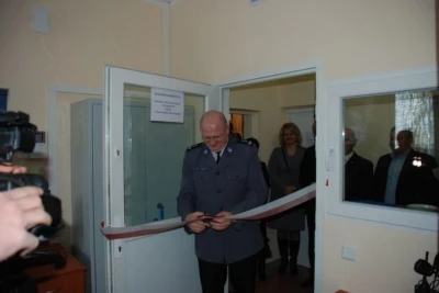 Dyżurka KPP w Wejherowie po remoncie