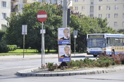 Plakaty wyborcze zasypały trójmiasto