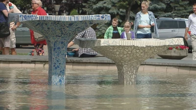 Nowy wygląd gdyńskiej fontanny