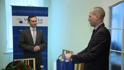 Otwarcie biura poselskiego Jarosława Wałęsy
