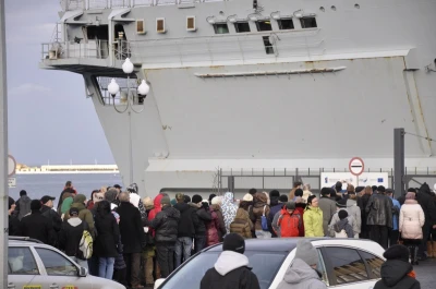 HMS Bulwark w Gdyni