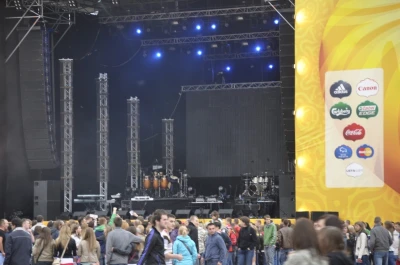 Pitbull otworzył Strefę Kibica w Gdańsku