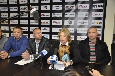 Konferencja klubu Gryf Orlex Wejherowo