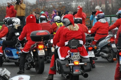 Mikołaje na motocyklach 2013