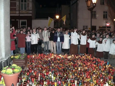 I rocznica śmierci Ojca Świętego Jana Pawła II fot. Leszek Spigarski