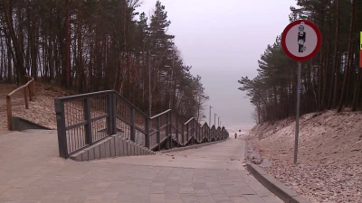 Półwysep Helski: Zniszczone po sztormach plaże - 2.02.2017 fot. TTM