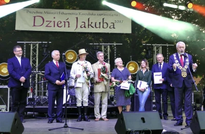 Dzień Jakuba 2017 - laureaci nagród prezydenta Wejherowa - fot. Leszek Spigarski