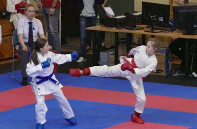 Międzynarodowe zawody karate w Bolszewie - fot. Leszek Spigarski