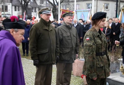 Żołnierzom Wyklętym - uroczystość przy Bramie Piaśnickiej