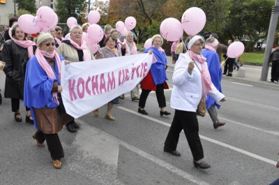 Różowy marsz ulicami Gdyni