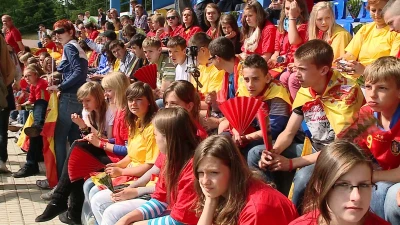 Pierwszy trening Hiszpanów