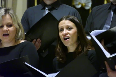 Koncert muzyki pasyjnej w Kolegiacie (31.03.2017) – fot. Leszek Spigarski