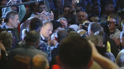 Gdańsk: Politycy PO świętowali 10 urodziny