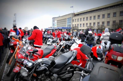 X Parada Mikołajów na Motocyklach