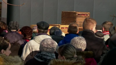 Darmowe jabłka w Wejherowie - 27.01.2017 - fot. TTM