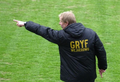 Wejherowski Gry pokonany przez Olimpię Elbląg fot. Leszek Spigarski