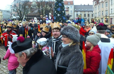 Orszak Trzech Króli w Wejherowie fot. Leszek Spigarski