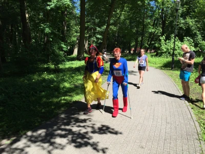 Charytatywny Bieg Superbohaterów w Wejherowie - fot. Marek Trybański