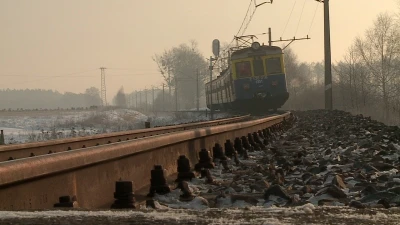 Bożepole Małe: Samochód wjechał pod pociąg