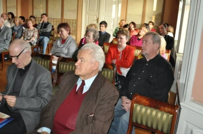 Finisaż wystawy pt. Najstarsze zabytki kultury muzycznej Pomorza, konferencja pt. Piśmiennictwo i muzyka czasów dawnych  foto Anna Tarnowska
